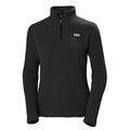 Helly Hansen W Daybreaker 1/2 Zip Fleece Midlayer Womens Black XL