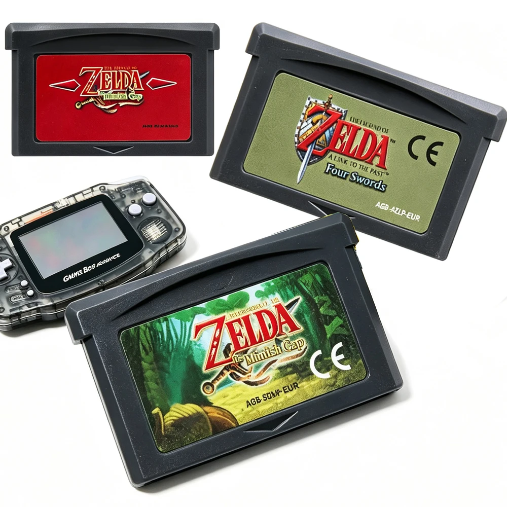 Cartouche de jeu Zelda GBA 32 bits, console de jeu vidéo, The Legend of Zelda, jeu Link to the Past, Awakening DX, Minish Cap