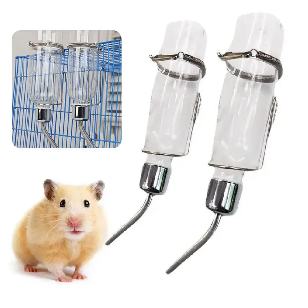 Edelstahl-Hänge-Wasserspender für Haustiere, automatischer Wasserspender für Hunde, Hamster, Kaninchen, Haustierbedarf, wandmontierter Wasserspender für Haustiere