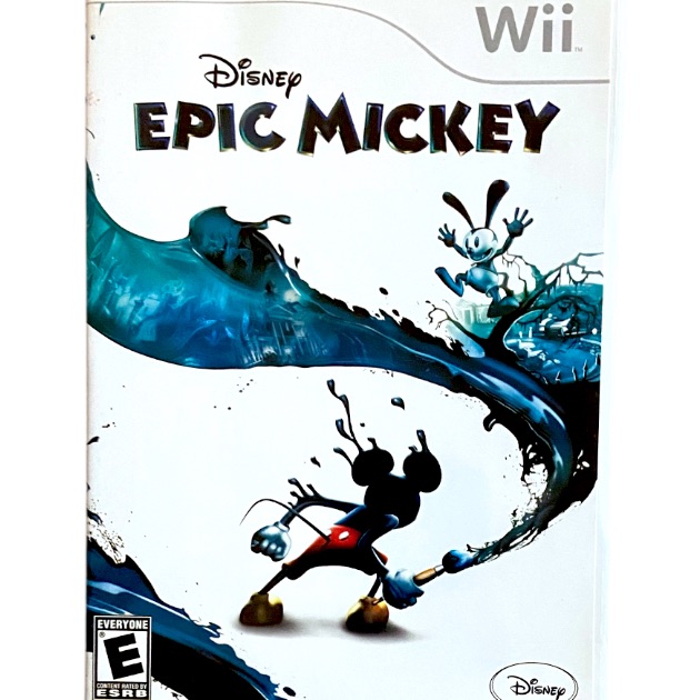 Disney Video Games & Consoles | Disney Epic Mickey (Nintendo Wii) Games Complete Original Owner | Color: Black/Blue | Size: Os