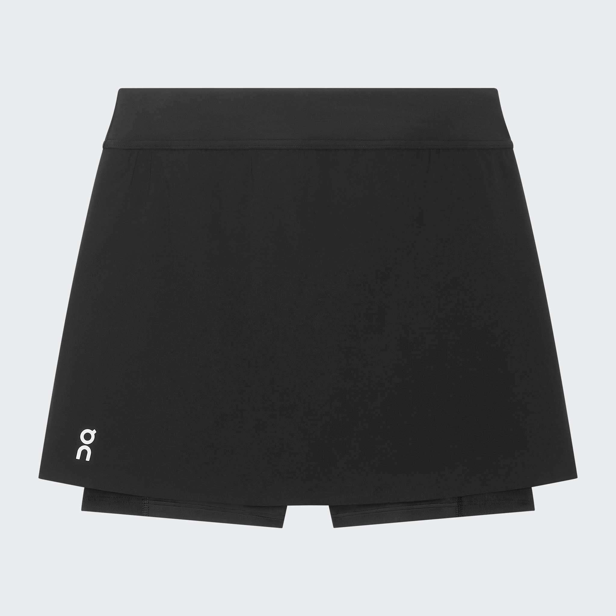 On Court Skirt Split 2026 Women's Tennis Apparel Black