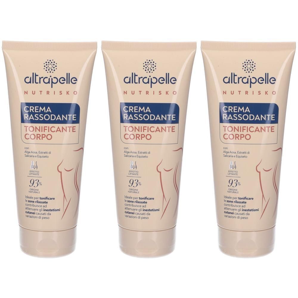 Altrapelle Nutrisko Crema Rassodante Tonificante Corpo 3x200 ml