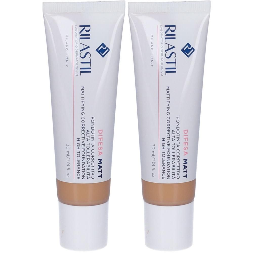 RILASTIL® Difesa Matt Fondotinta Correttivo Tonalitá 05 2x30 ml