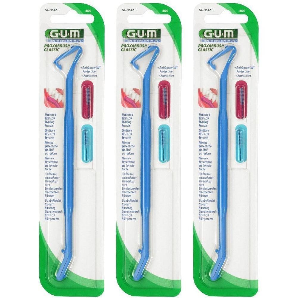 GUM® Proxabrush® Classic Manico in plastica per scovolini interdentali
