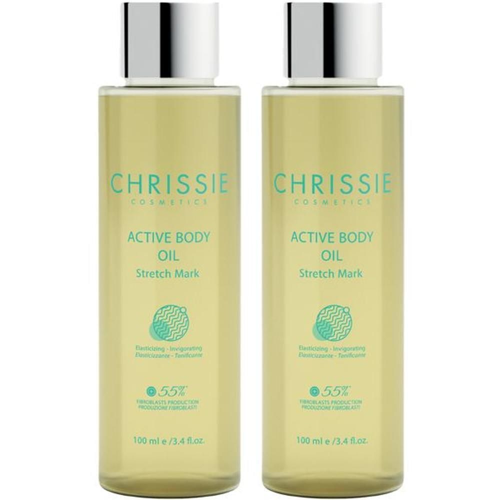 Chrissie Active Body Oil Stretch Mark 2x100 ml Soluzione