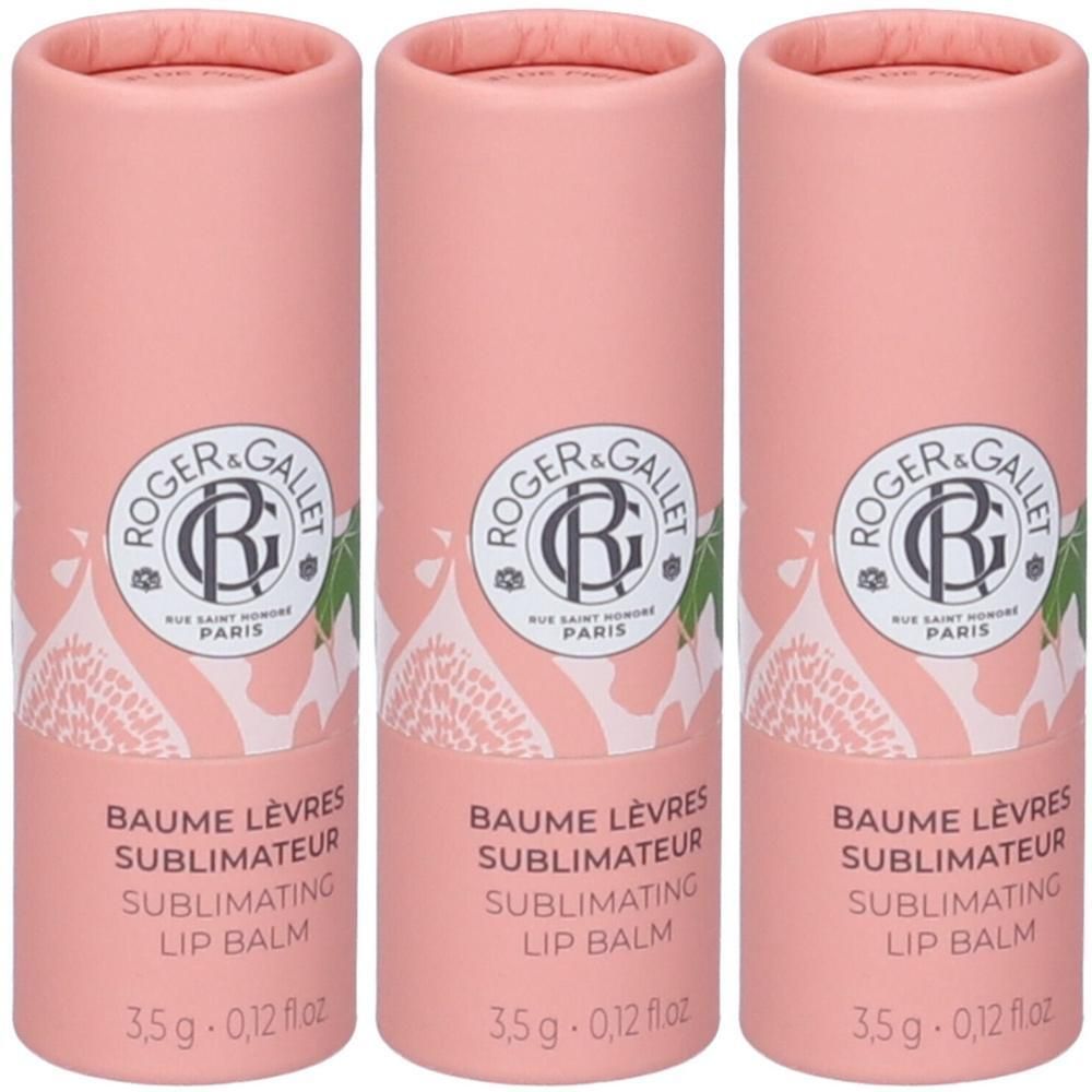 Roger & Gallet Balsamo Labbra Sublimante Fleur de Figuier 3x3,5 g