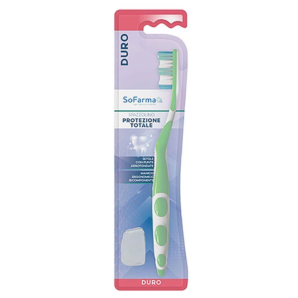 Sofarmapiu' Spazzolino Total Protection Setole Dure 4x1 St