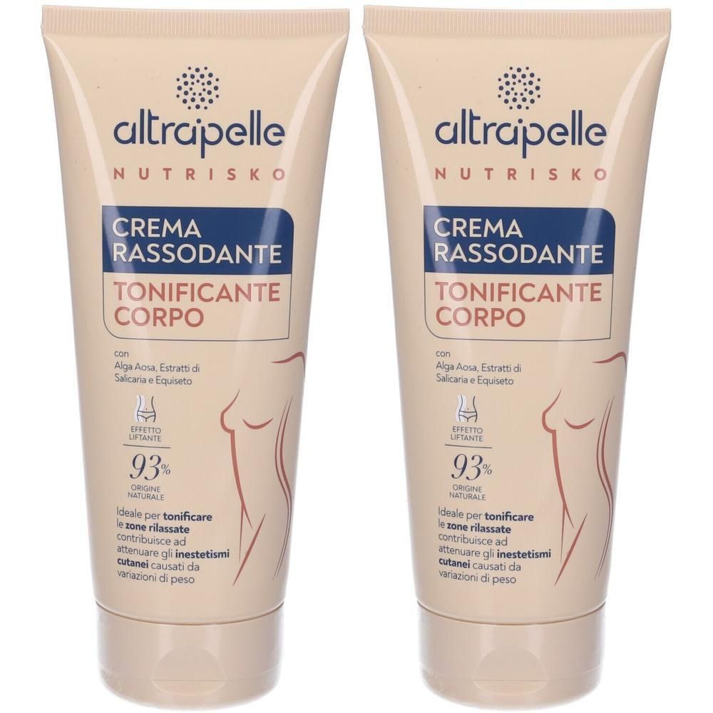 Altrapelle Nutrisko Crema Rassodante Tonificante Corpo 2x200 ml