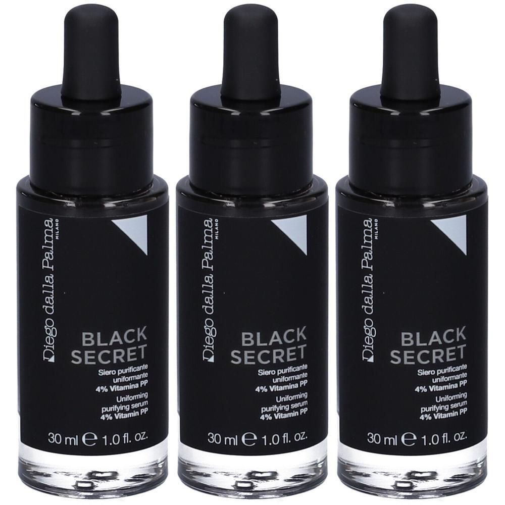 Diego dalla Palma Black Secret Siero Purificante Uniformante 3x30 ml
