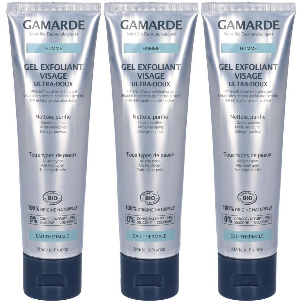 Gamarde Gel Esfoliante Viso Ultra Delicato 3x100 g