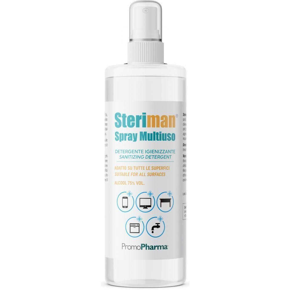 PromoPharma Steriman Spray Multiuso Superfici 500 ml 4x500