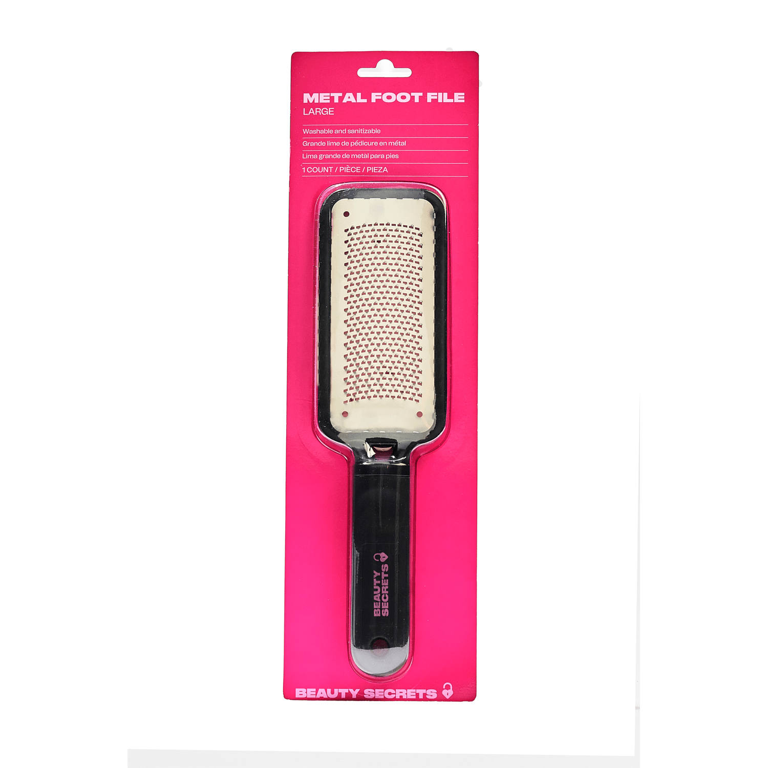 Beauty Secrets Metal Foot File - Large