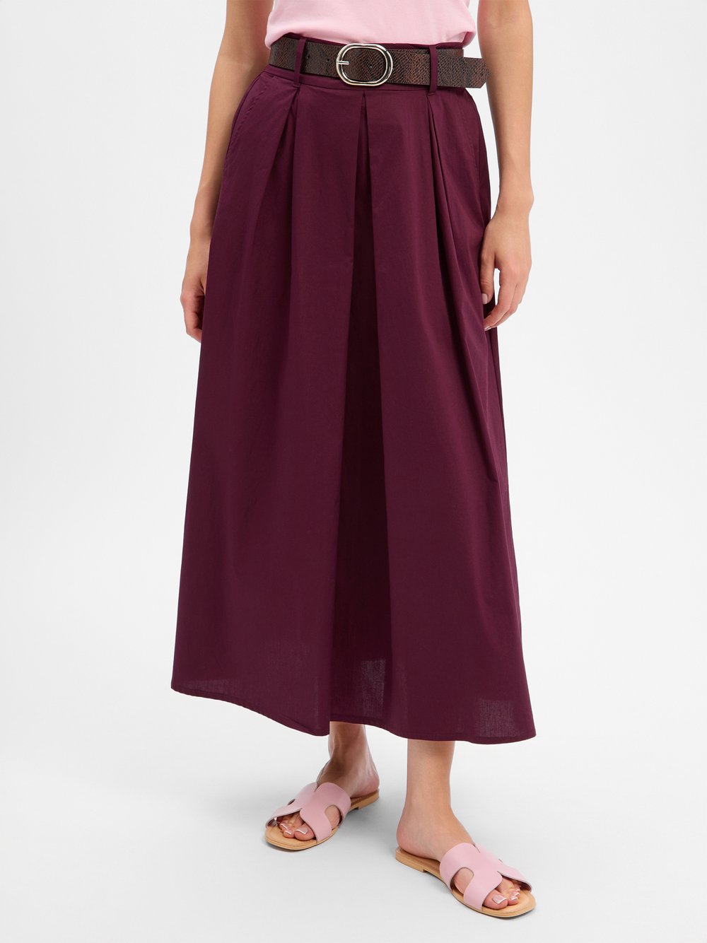 zero Maxirock Damen aubergine, 40