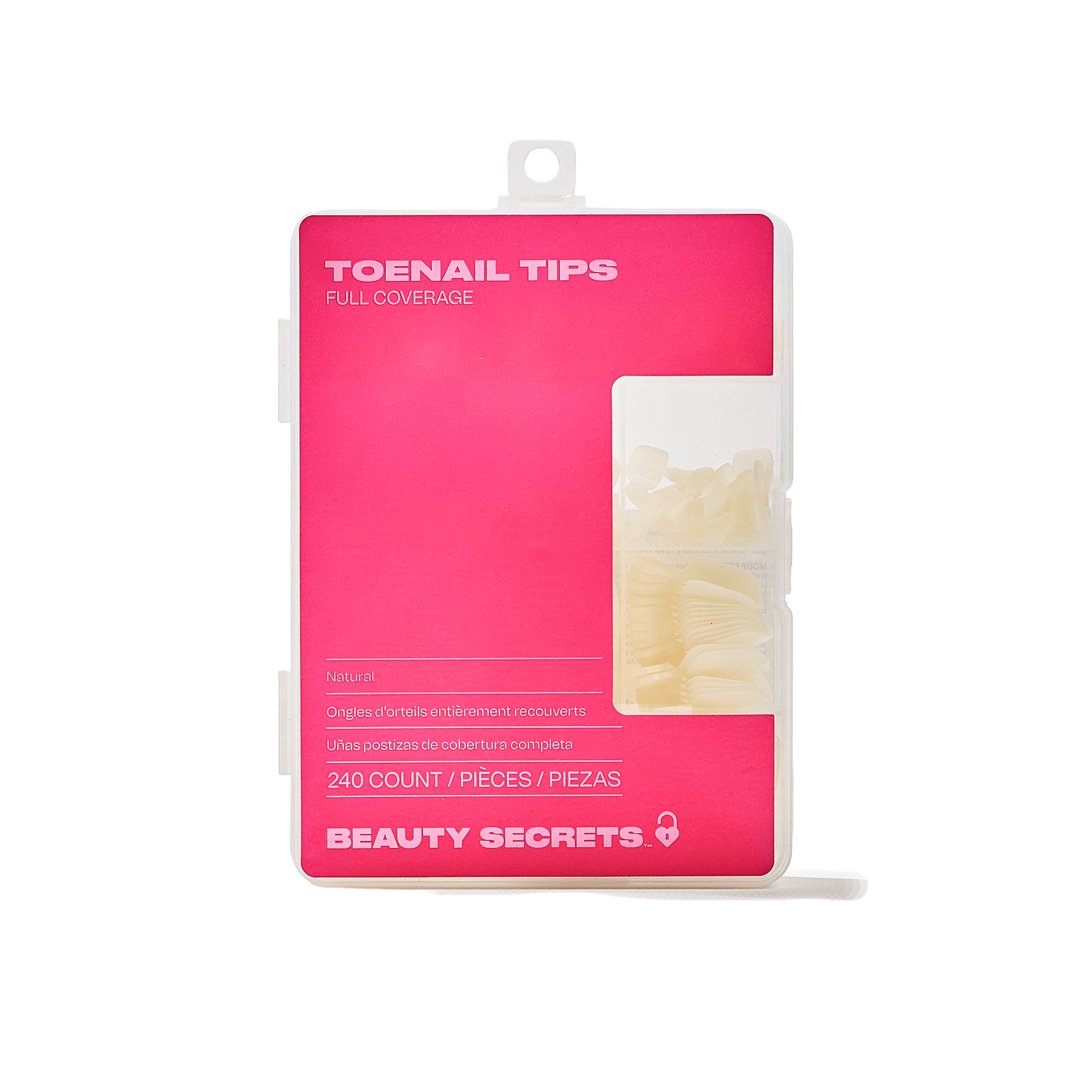 Beauty Secrets Full Cover Toenail Tips