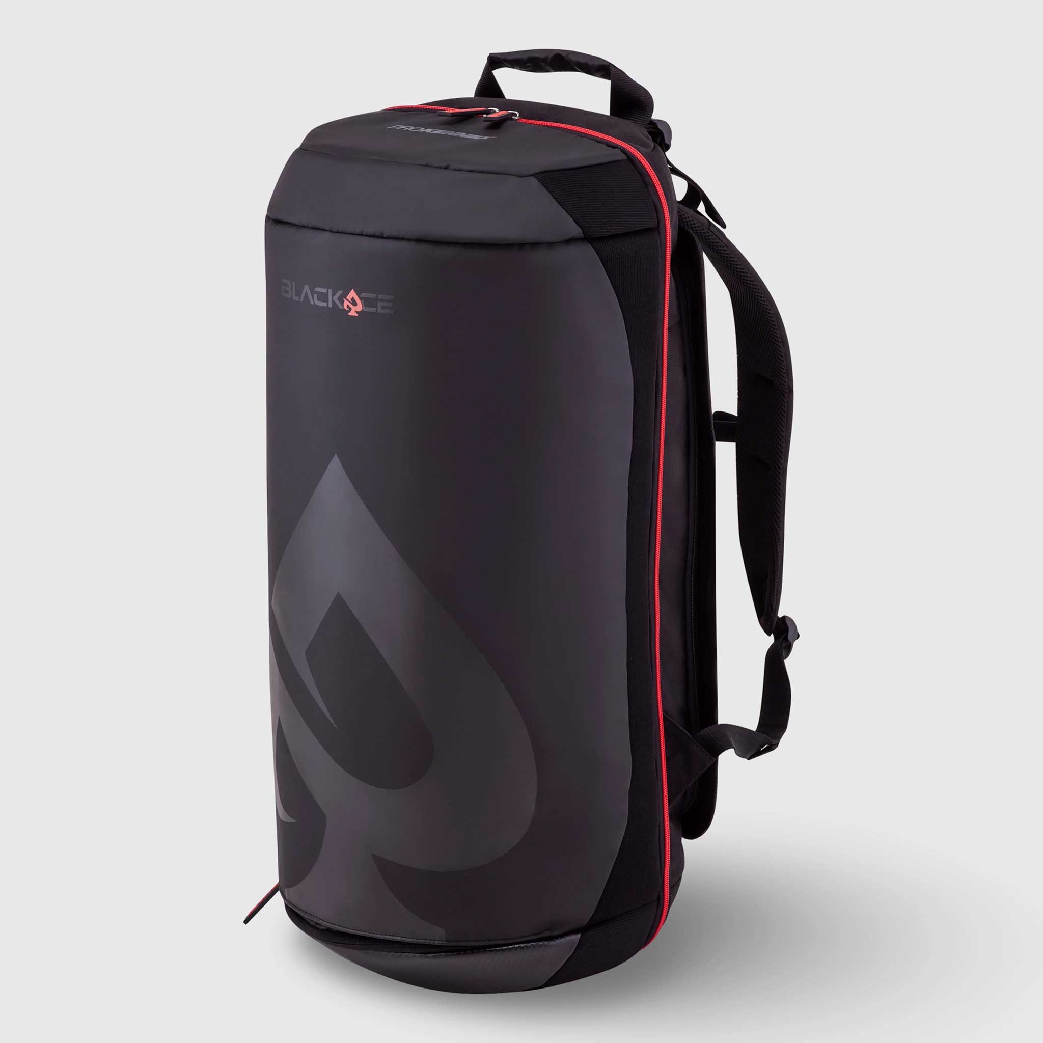 ProKennex Ace Station Barrel Bag Black/Red Tennis Bags - Pro Kennex