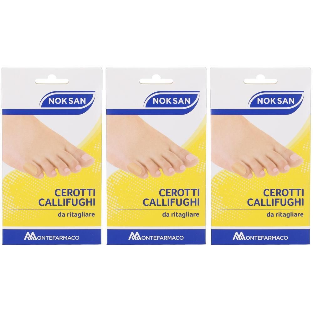 NOK SAN Cerotti Callifughi da Ritagliare 3x2 pz Cerotto