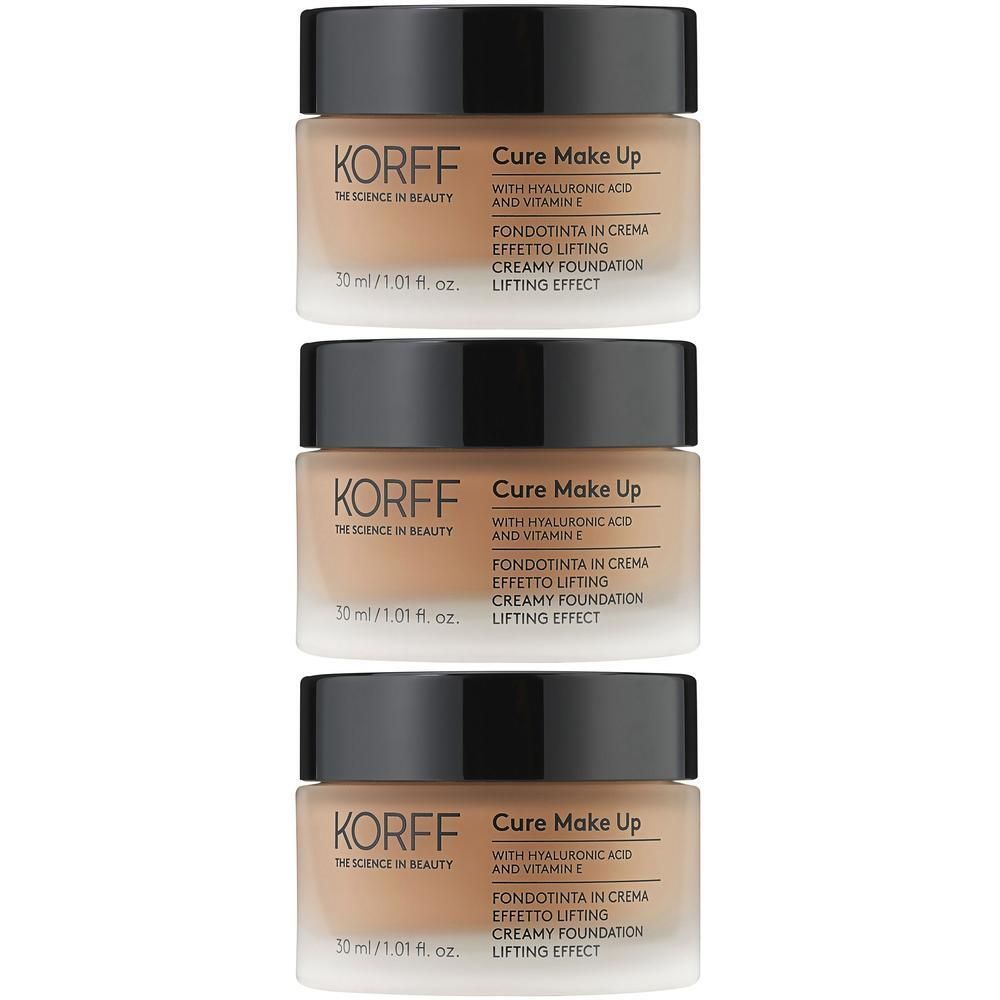 KORFF Fondotinta in Crema Effetto Lifting 06 3x30 ml