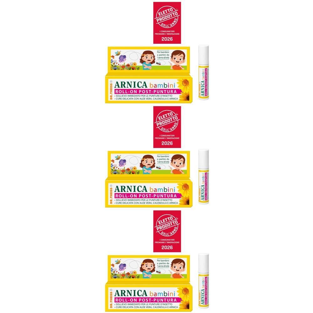Dr. Theiss Bambini Roll-On Arnica Post-Puntura 3x15 ml