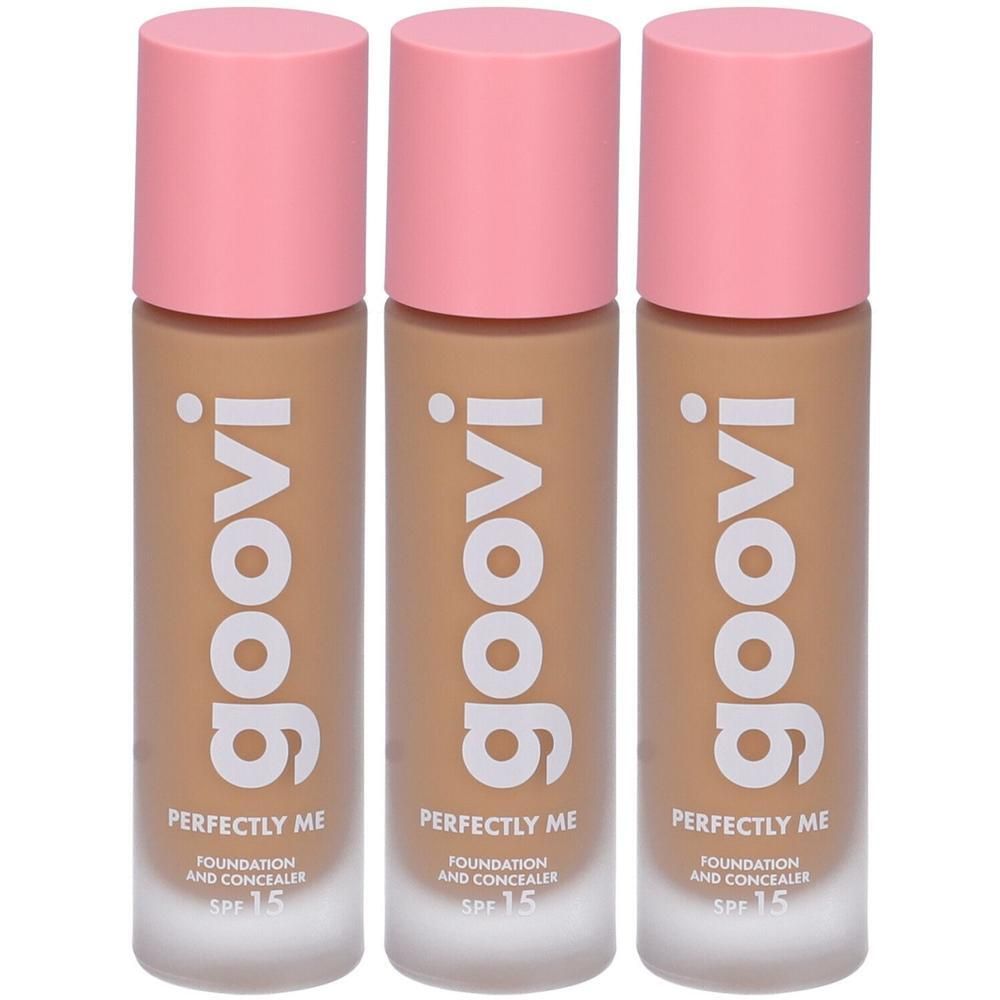 Goovi Perfectly Me Fondotinta e Correttore Colore 13 Bronze 3x1 St