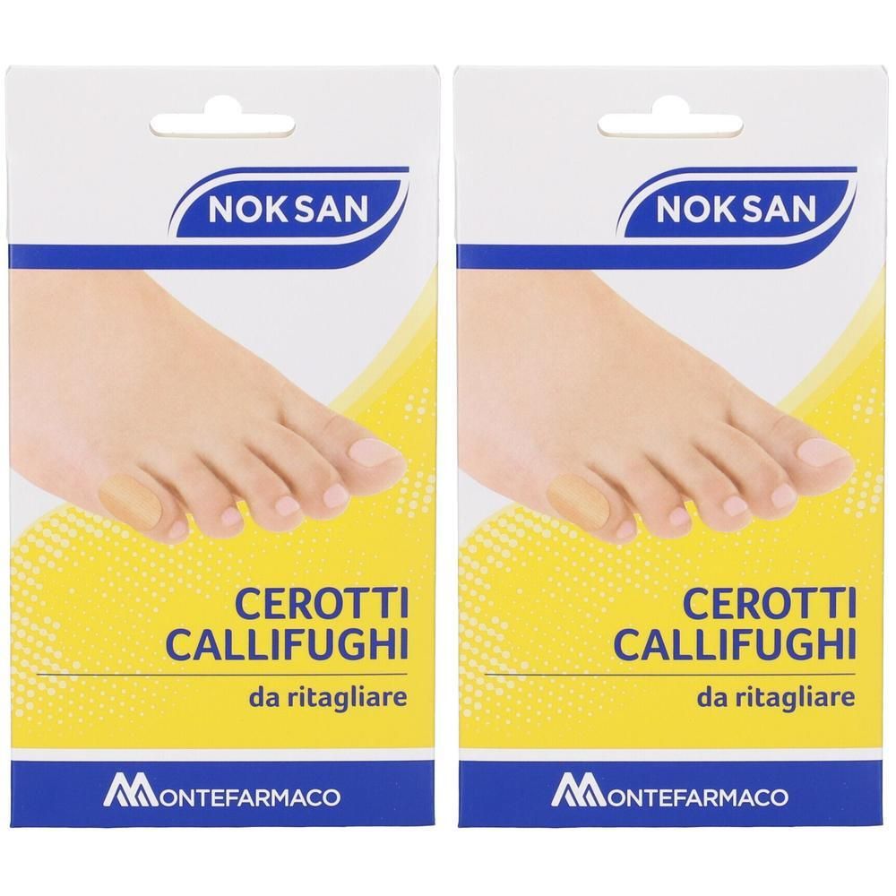 NOK SAN Cerotti Callifughi da Ritagliare 2x2 pz Cerotto