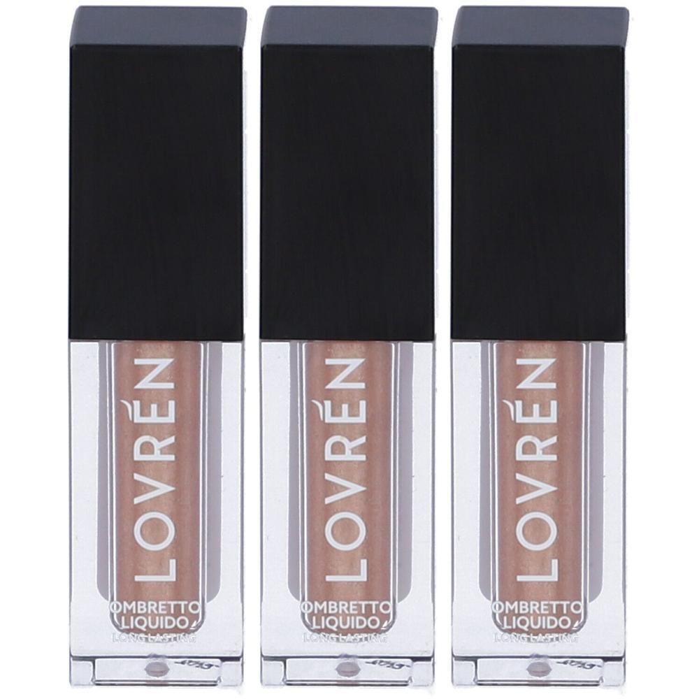 Lovren Ombretto Liquido Long Lasting Champagne 3x3 ml