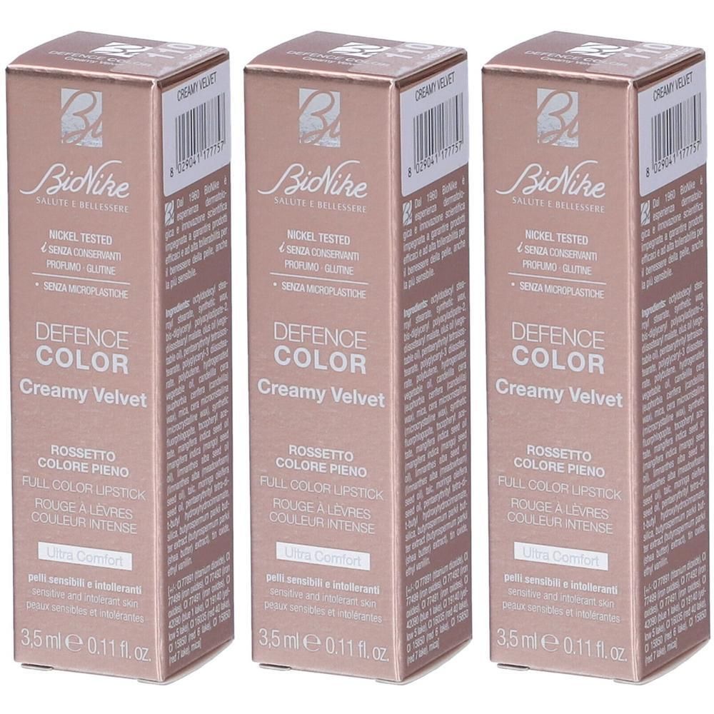 BioNike Defence Color Creamy Velvet 110 3x1 St