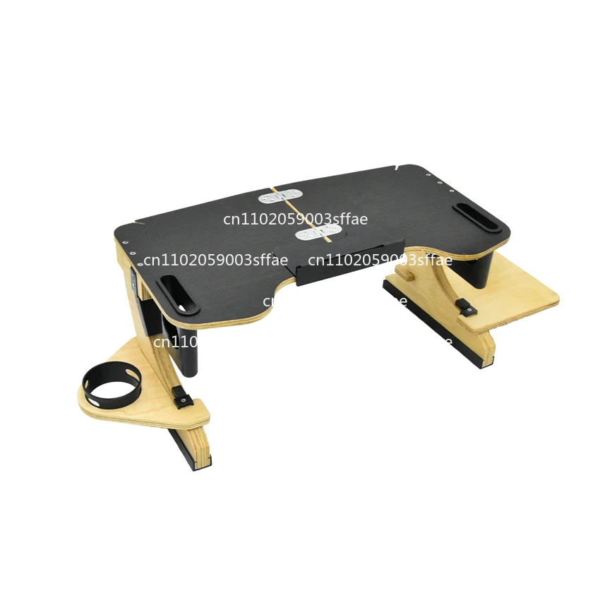 Computer-Schreibtisch Ergonomischer Schoßtisch Heimbüro-Möbel Verstellbarer Schreibtisch Bett-Tisch Laptop-Klapptisch aus Aluminiumlegierung Stehpult