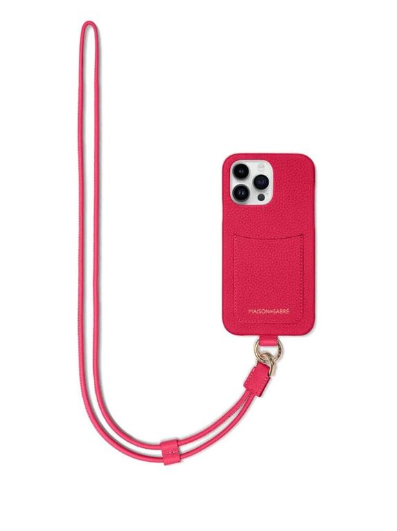 Sling Iphone 14 Pro Case - Pink - Maison De Sabre Cases