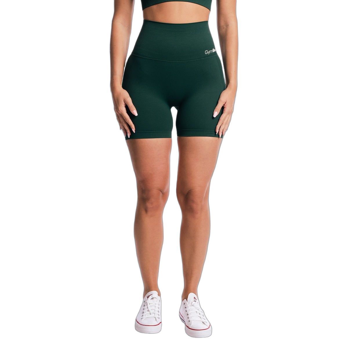 Pantaloncini donna GymBabe slim a vita alta Forest 1 St
