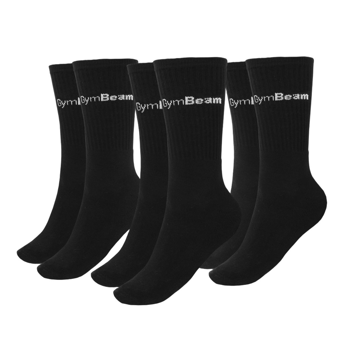 Calze unisex a 3/4 3Pack nere 1 St