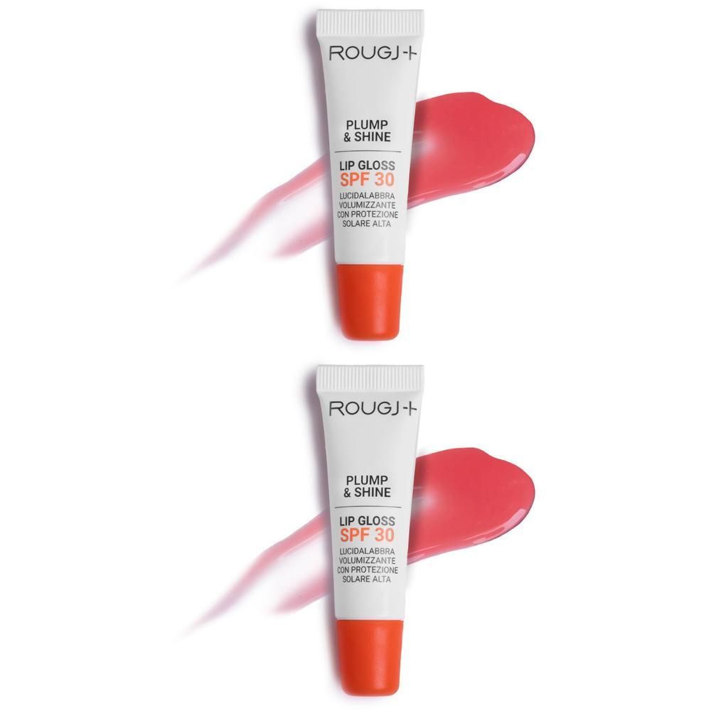 Rougj Plump & Shine 2x10 ml Protezione per le labbra