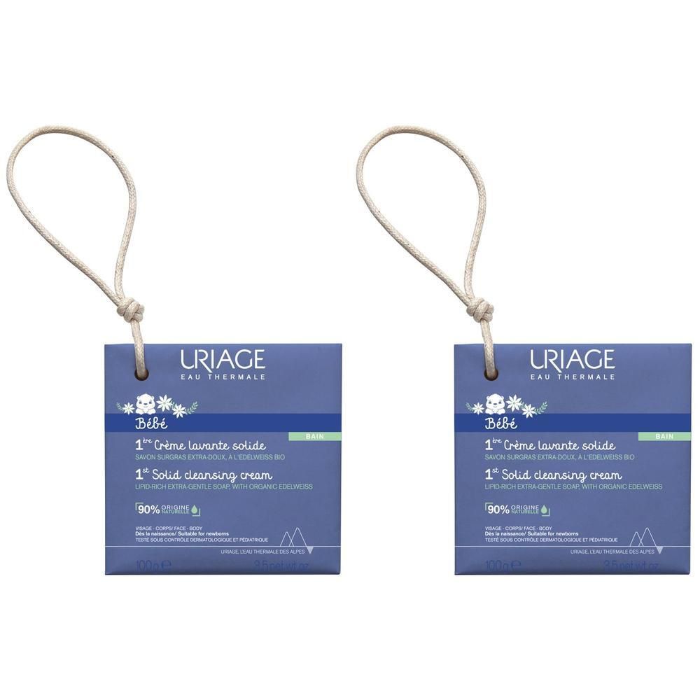 URIAGE BEBE 1a Crema Lavante, sapone solido, detergente bagno e doccia