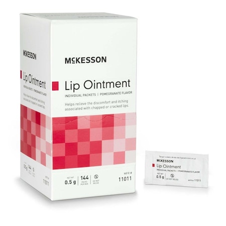 MCKESSON 61024 Pomegranate Lip Balm, 144PK - MCKESSON