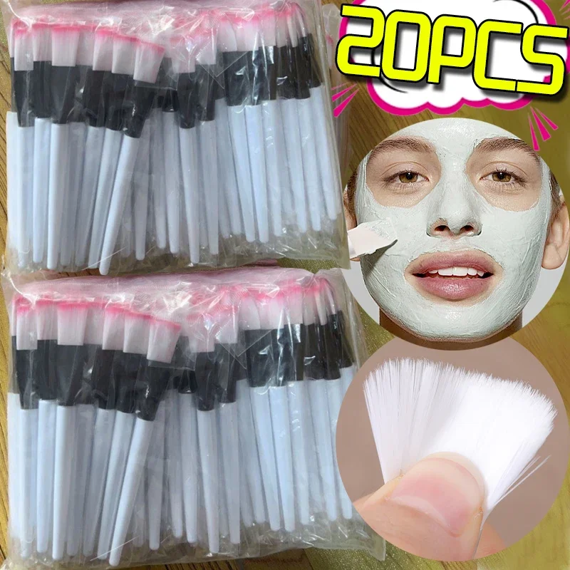 1-20PCS Weiche Make-Up Pinsel Maske Pinsel Foundation Haut Gesicht Pflege Werkzeug Gesichts Maske Applikator Gel Salon Spa schönheit Kosmetik Pinsel