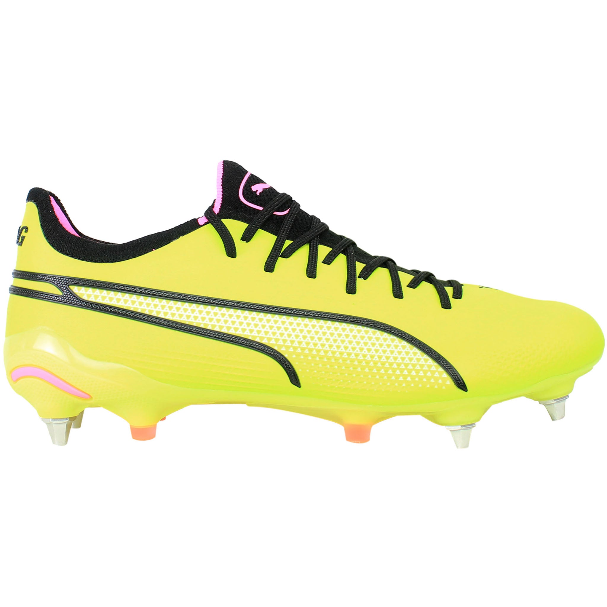 Puma King Ultimate MxSG Herren Gelbe Fußballschuhe
