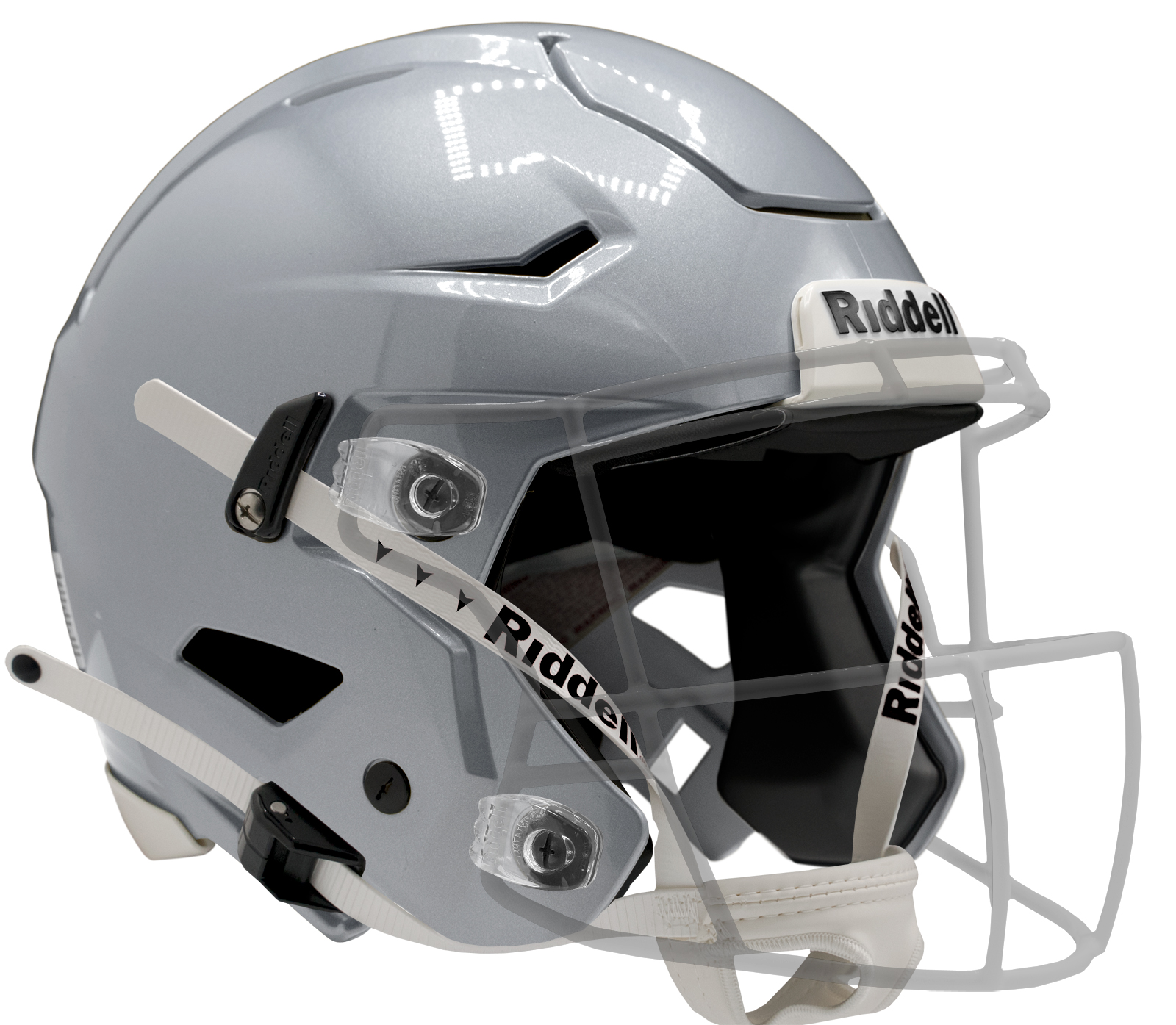 Riddell SpeedFlex ND6 Youth Football Helmet - 2026 Silver Metallic