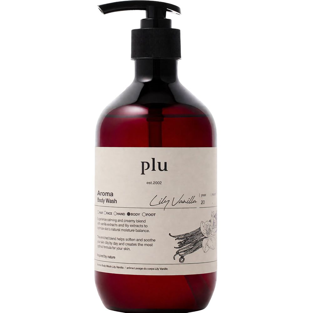 PLU Aroma Docciaschiuma Giglio & Vaniglia 500 g Gel doccia