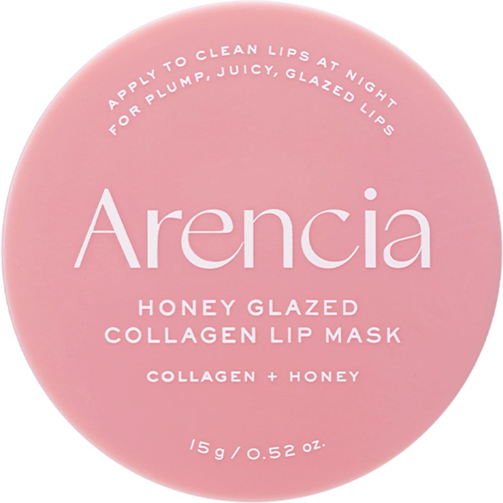 Maschera labbra al collagene ARENCIA Honey Glazed 15 g viso
