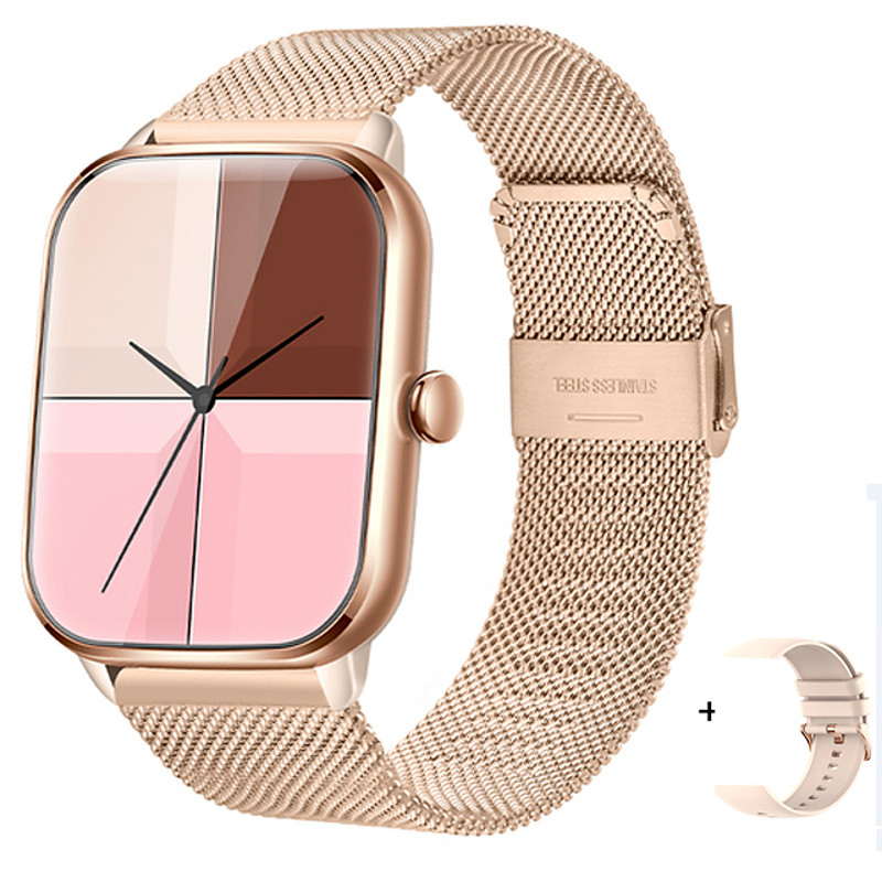 Smart Watch for Men Women (Make/Answer Call), 1.9 HD Large Screen Smartwatch with 15 Days Battery Life, Fitness Tracker, Heart Rate Sleep Monitor, Smart Message Alert for Android iOS