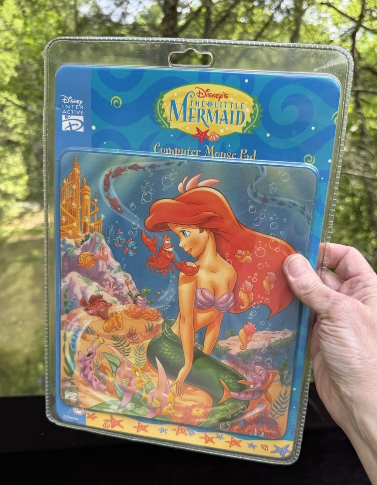 Disney Other | Dmi Disney Store 1990’s The Little Mermaid Computer Mouse Pad Sealed! | Color: Black | Size: Os