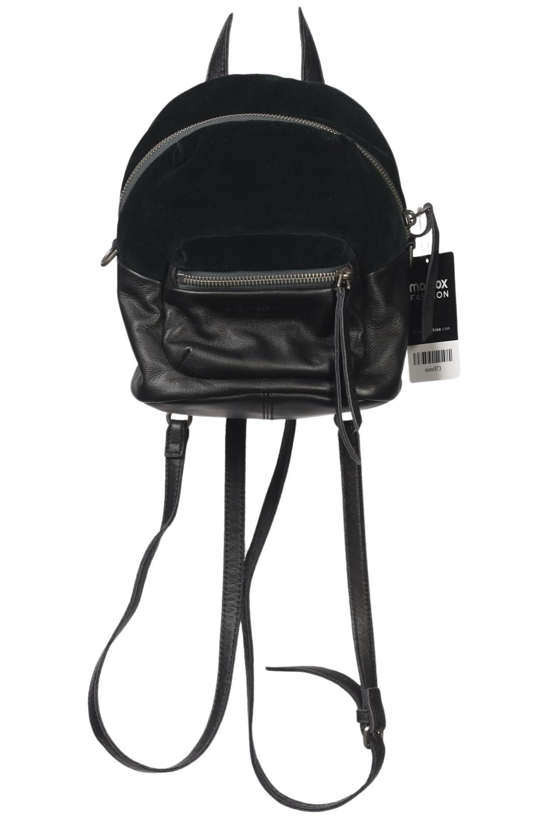 Liebeskind Berlin Damen Rucksack, Gr. , Grün, Leder / Baumwolle