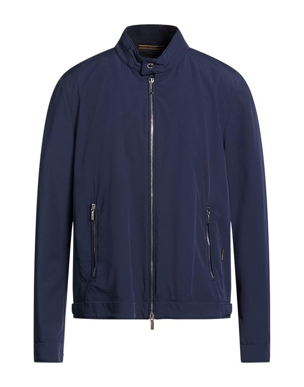 Jacket Polyamide, Polyurethane - Blue - Moorer Jackets