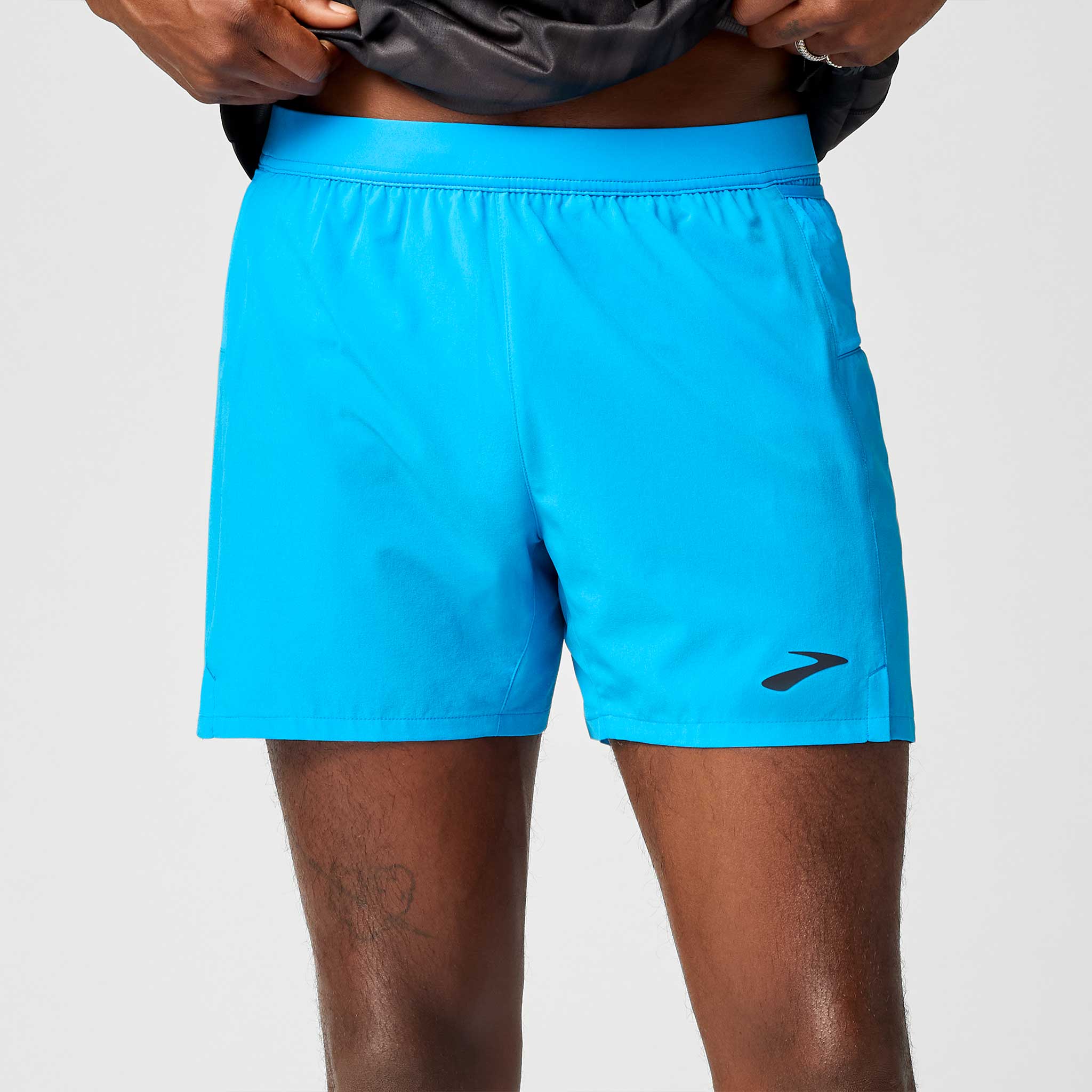 Brooks Journey 5" Short Men's Running Apparel Cyber Blue