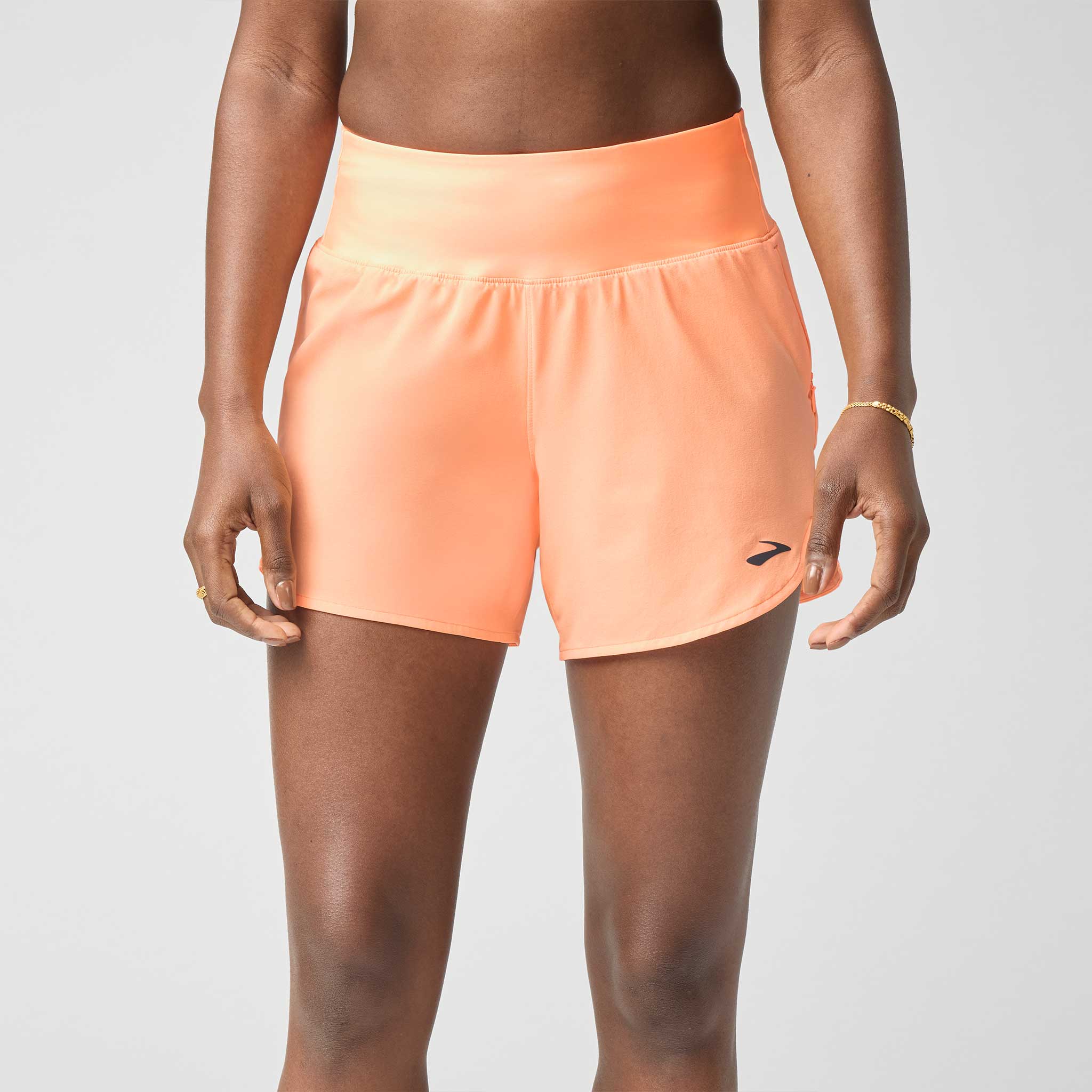 Brooks Chaser 5" Short 2.0 Women's Running Apparel Cyber Peach