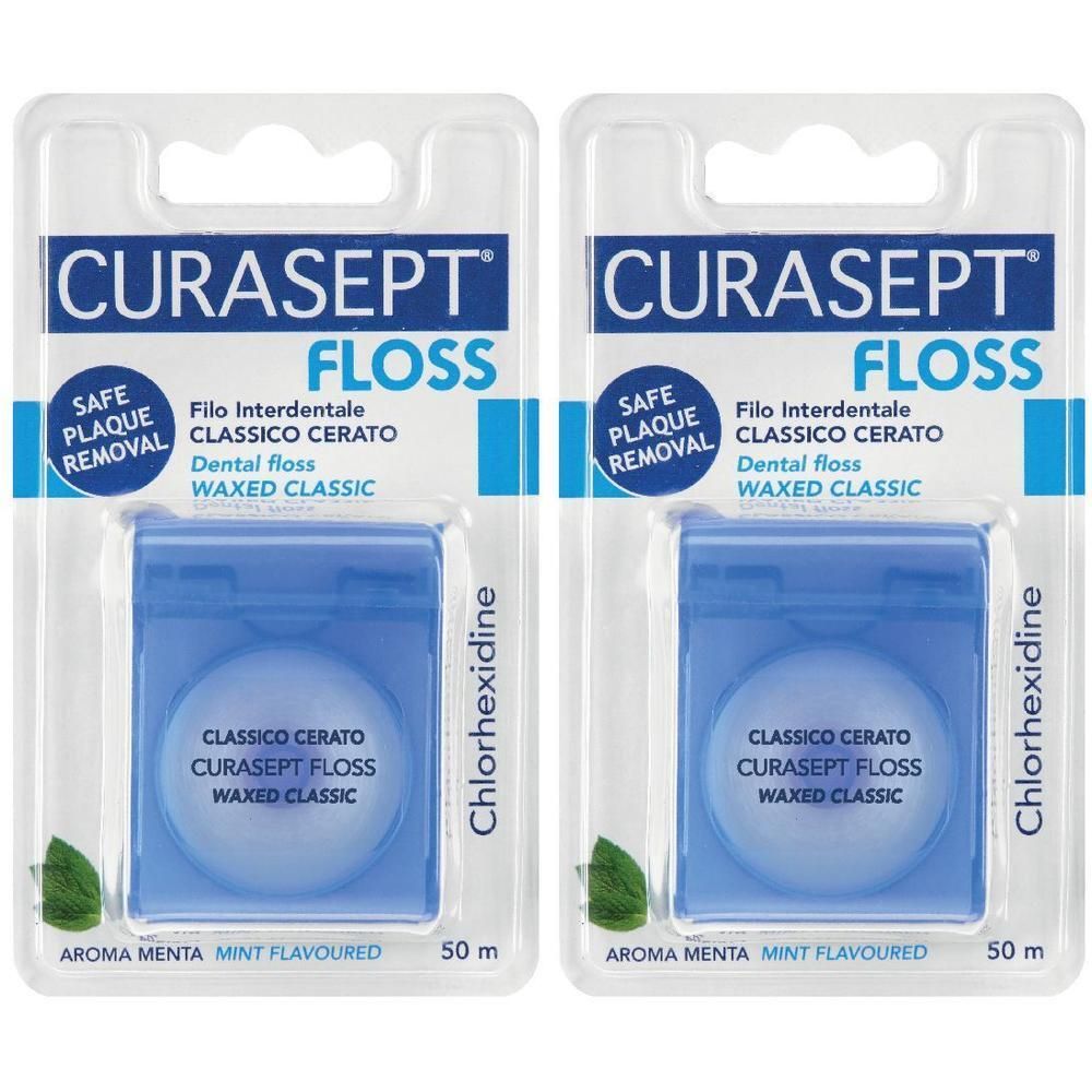 Curasept Floss Classic Cerato Clorexidina 2x1 St