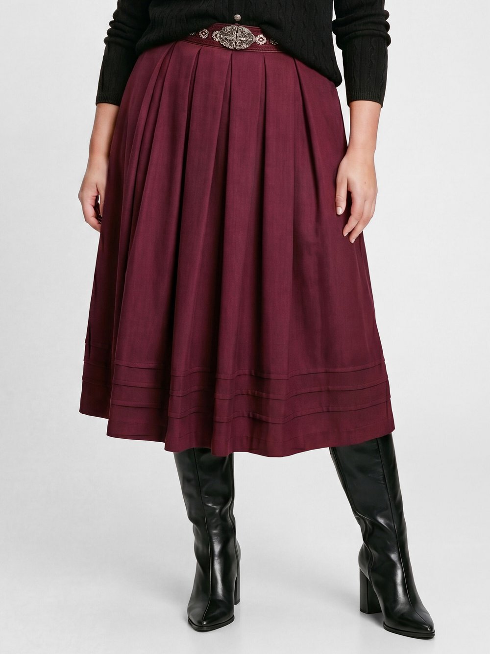 Spieth & Wenksy Trachtenrock Damen bordeaux, 38