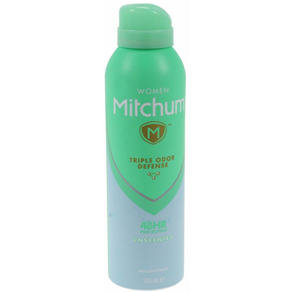 Mitchum Donne Deodorante Spray - Non profumato 0,2 l