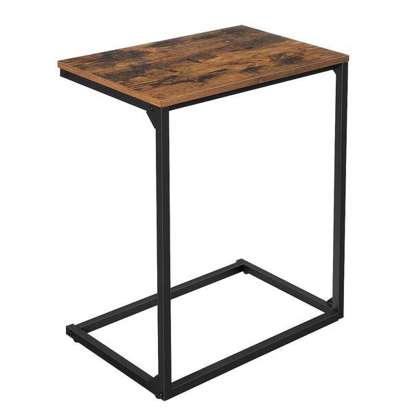 VASAGLE Beistelltisch braun 55/35/66 cm, 66x35 cm