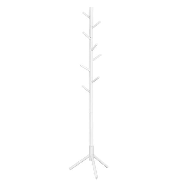 VASAGLE Kleiderständer 47/-/175 cm Weiß, 47x175 cm