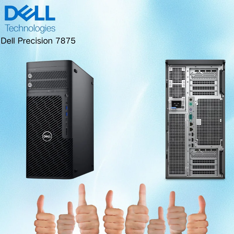 New Dell Precision 7875 Tower Workstation 32GB 64GB RAM 1TB SSD Windows 11 Pro Desktop Computer PC Precision Dell 7875